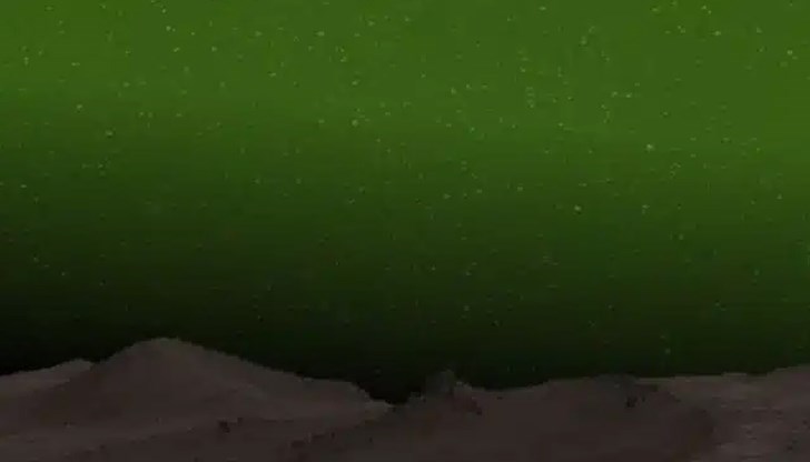 Марсоходът на NASA засне невиждано досега зелено небе на Марс Марсоходът на NASA засне невиждано досега зелено небе на Марс