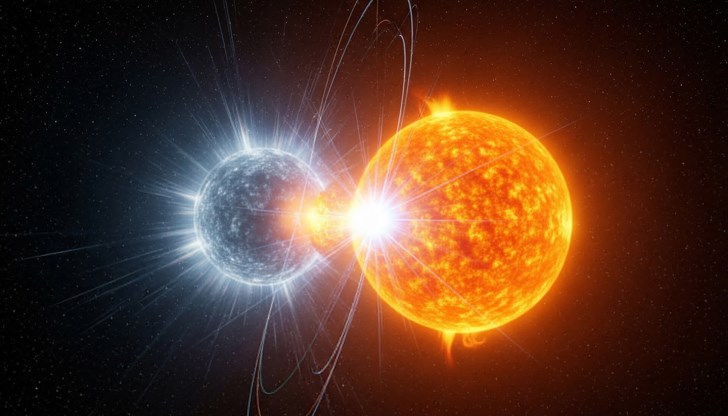 Рядката двойна система PSR J1928+1815 включва неутронна звезда и нейната "оголена" спътничка Рядката двойна система PSR J1928+1815 включва неутронна звезда и нейната "оголена" спътничка