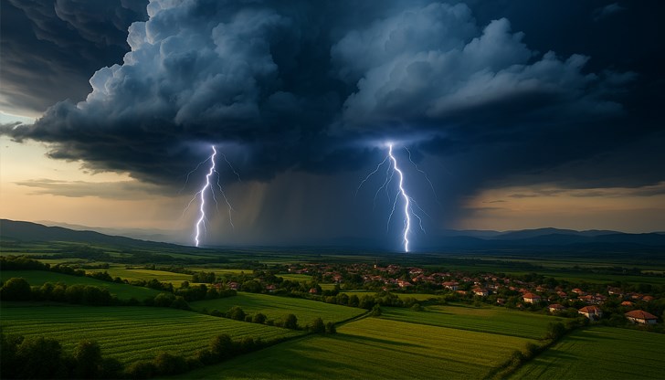 Значителни валежи ще паднат в Централна България Значителни валежи ще паднат в Централна България