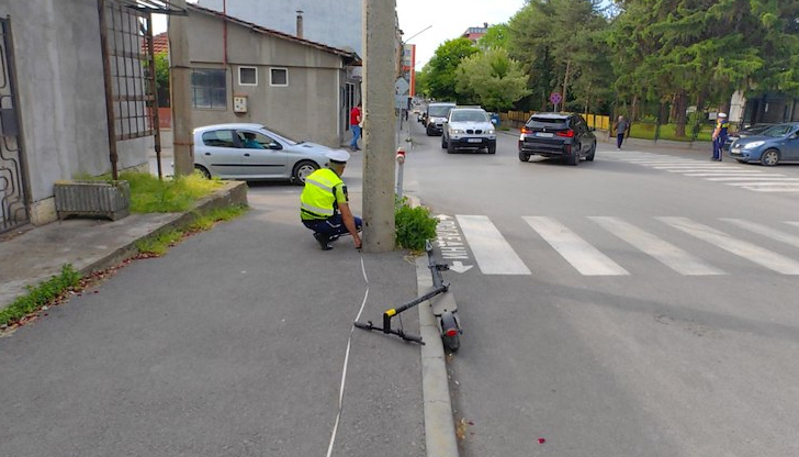 Младият мъж е настанен в болница с фрактура на ключица
