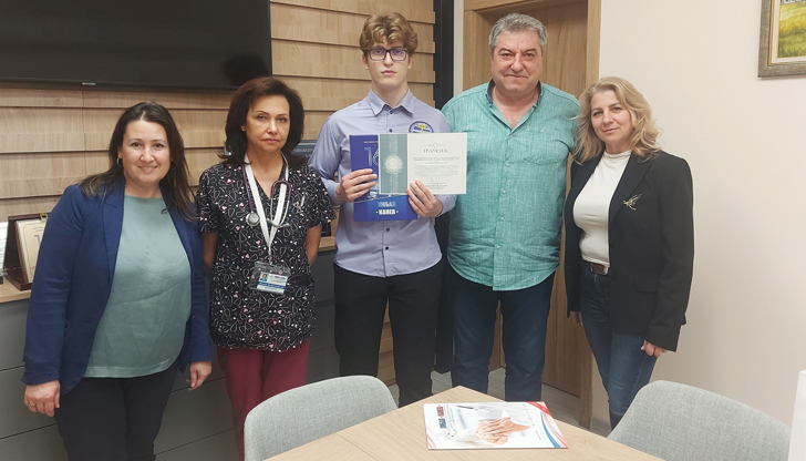 Учениците от Дойче шуле помогнаха за закупуване на устройство, което