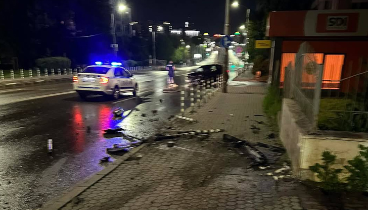 Полицията задържа мъжа след отказ да даде проби за алкохол