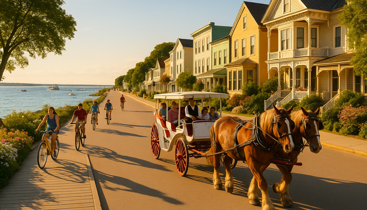 Жителите на американския остров разчитат на 600 коня и стотици