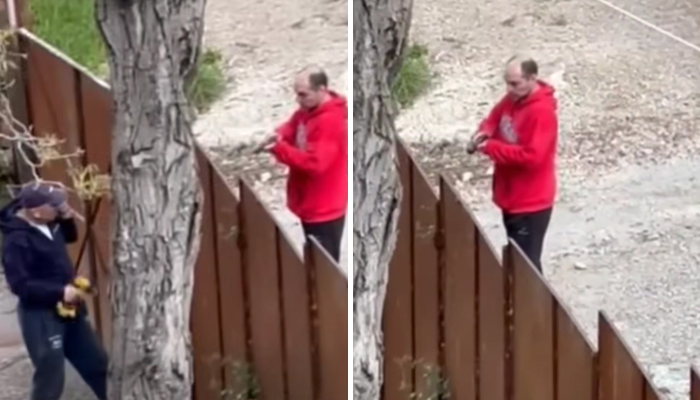 Полицията задържа въоръжения след като очевидец разпространи видео от инцидента