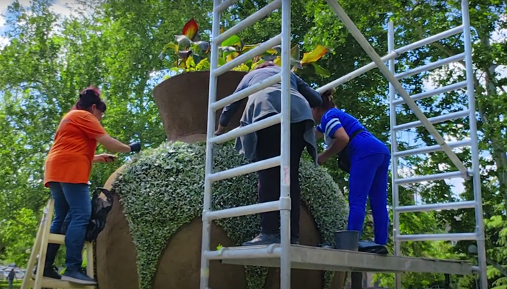 Символът на Русе ще грейне в червено, зелено и жълто