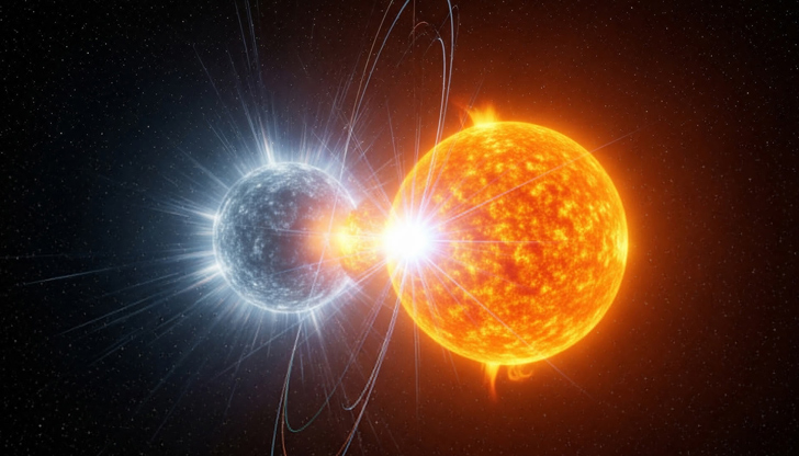 Рядката двойна система PSR J1928+1815 включва неутронна звезда и нейната