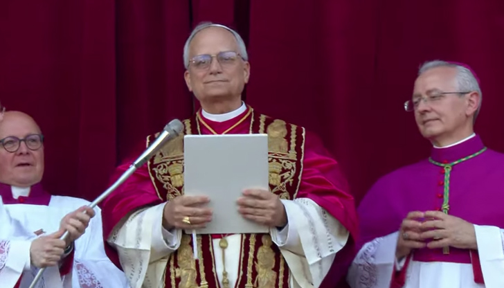 Американският кардинал е първият папа от САЩ в историята на