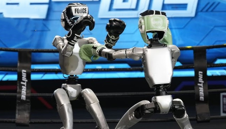 Машините от китайската компания Unitree показаха удари с ръце и