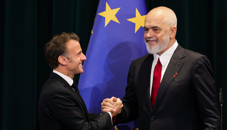 Макрон поздрави Еди Рама за убедителната победа на изборите и