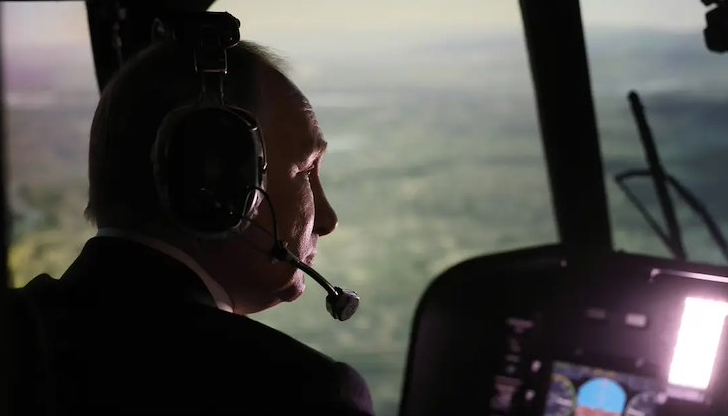 Руски командир твърди, че президентският хеликоптер е бил в епицентъра