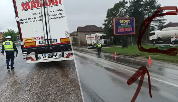 Открита е фалшива карта в тахографа на камиона, който за