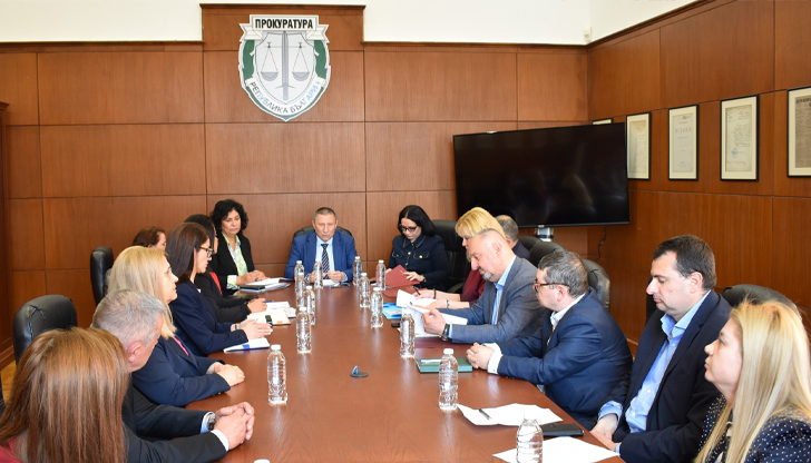 И.ф. главен прокурор Борислав Сарафов проведе среща с прокурорските организацииИ.ф.