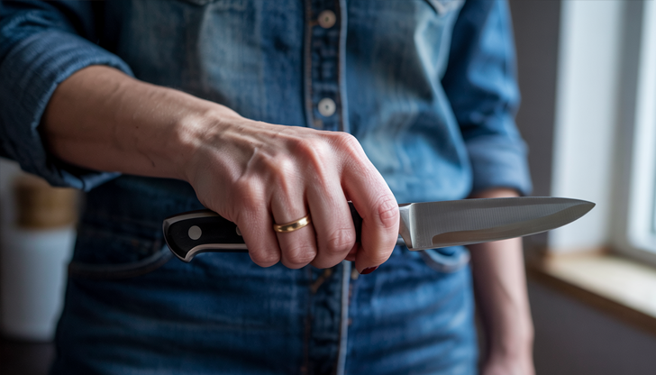 Полицията арестува 39-годишна германка, мотивите засега остават неясниКървав инцидент разтърси