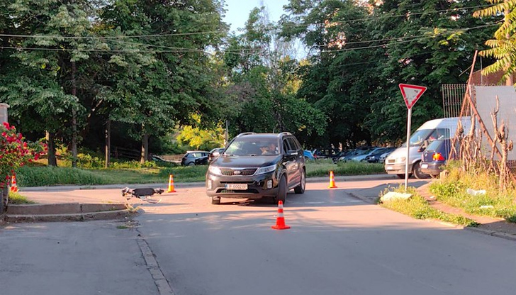 Пострадалият е в болница с комоциоМъж на около 40 години