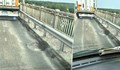 Голяма дупка забавя трафика на Дунав мост