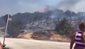 Огнената стихия в Гърция бушува втори ден