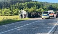 ТИР се преобърна на пътя Габрово - Велико Търново