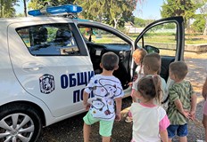 Полицаи от ОДМВР – Русе демонстрираха техника и провериха знанията