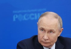 Руският президент заяви в Санкт Петербург че световният конфликтен потенциал