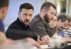 Украинският президент поиска повече системи за противовъздушна отбрана на среща