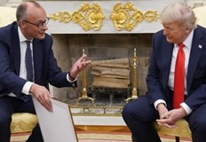 Германският канцлер разкри че американският президент му е изпратил текстово