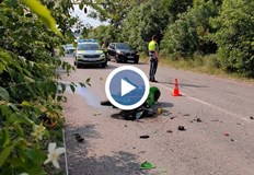 Пострадалият е в съзнание и е транспортиран в болница