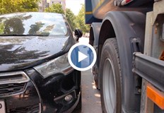 Повредени камери и лазери затрудняват работата на камионитеБезразборното паркиране и