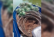 Служители на ИАРА извадиха 150 метра хрилни мрежи и 2