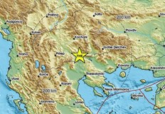 Трусът се усети в района на Струмица близо до българската