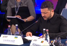 Украинският президент се срещна с представители на Букурещката деветка и