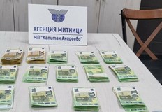 Парите са открити при проверки на два камиона с турски