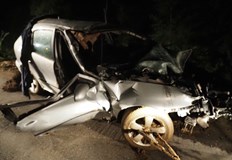 Прокуратурата проверява кой е бил зад волана на автомобила паднал