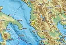 Трусът е регистриран близо до Елбасан с дълбочина 5 километраЗеметресение