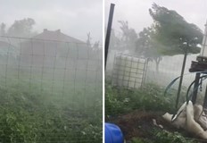 Паднал електрически стълб остави населението без електричествоЯмболското село Бояджик остана