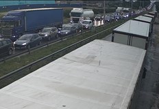 Километрични опашки на Дунав мост – румънците се връщат от