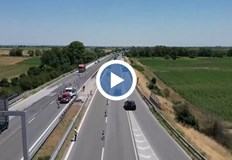 Участъкът от 119 до 126 километър в посока София работи
