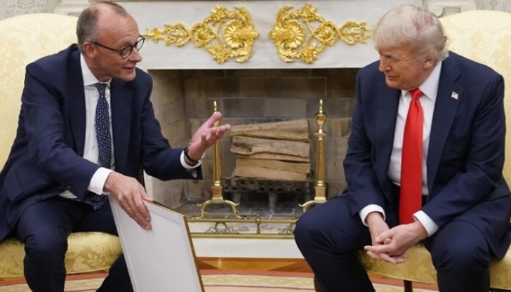 Германският канцлер разкри, че американският президент му е изпратил текстово съобщение след срещата им в Белия дом Германският канцлер разкри, че американският президент му е изпратил текстово съобщение след срещата им в Белия дом