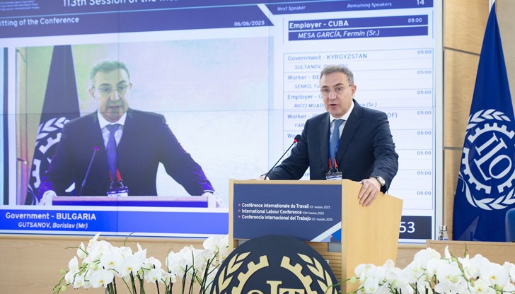 Министърът представи пред МОТ българските мерки за развитие на човешкия капитал с финансиране от над 500 милиона евро