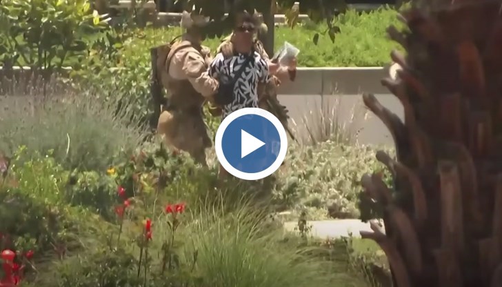 Задържаният мъж е имигрант и ветеран от американската армия