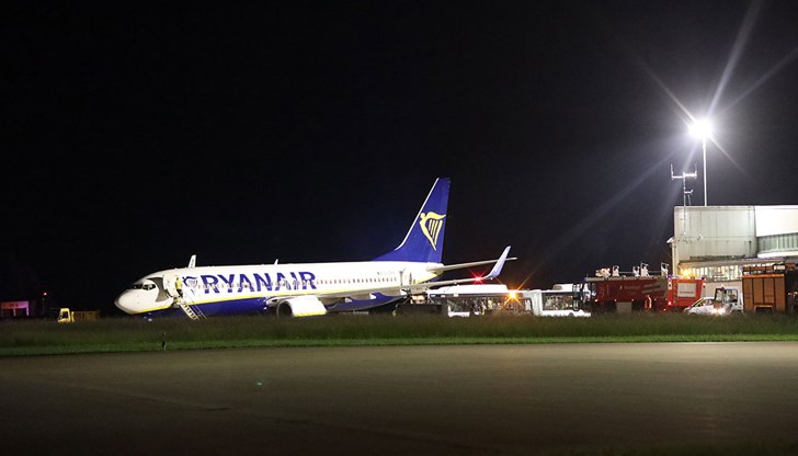 Машината, пътуваща от Берлин до Милано, кацна извънредно в Южна Германия