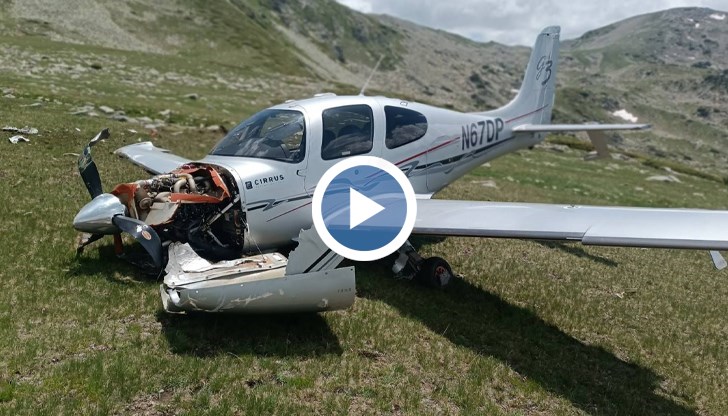 Проблем с двигателя е причината за инцидента със самолет в Пирин