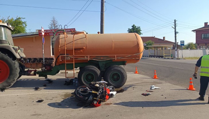 25-годишната жена получи фрактури и е настанена в УМБАЛ "Стоян Киркович" в Стара Загора