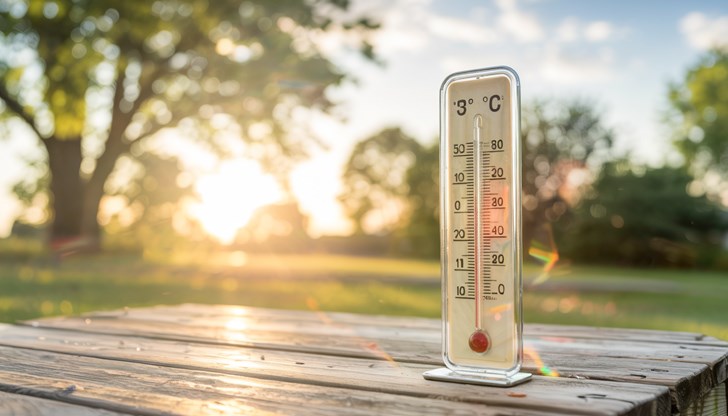 Термометрите ще показват до 34 градуса във вторник Термометрите ще показват до 34 градуса във вторник