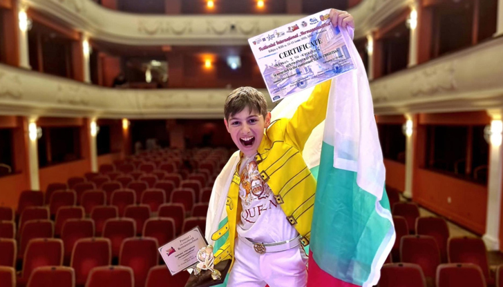 Русенският талант впечатли в Румъния с Голямата награда Grand Trophy