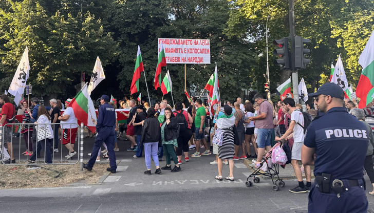 Костадин Костадинов се включи в шествието с искания за референдумЗа