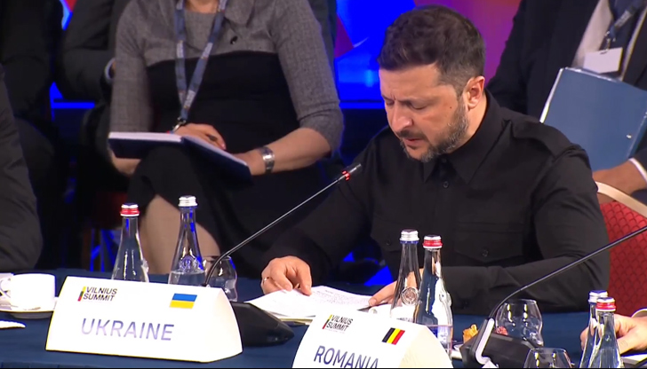 Украинският президент се срещна с представители на Букурещката деветка и