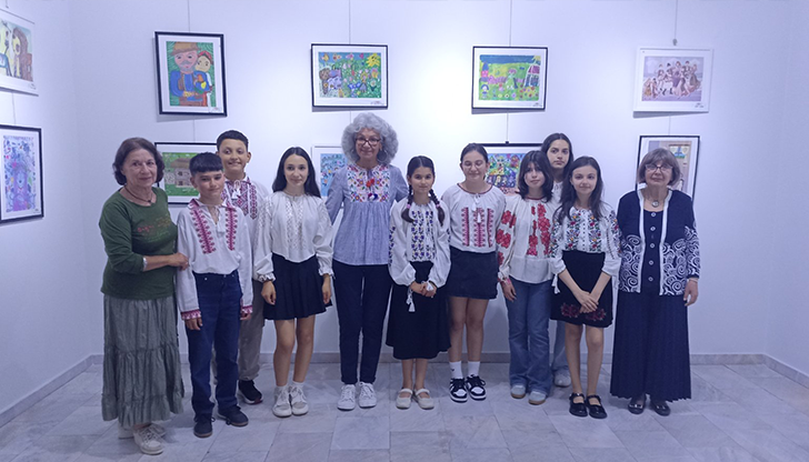 Четиридесет рисунки от школа Цвят и мечта впечатлиха русенската публикаВ