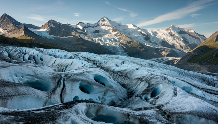 Появата на дупки в леда се дължи на нарушената динамика