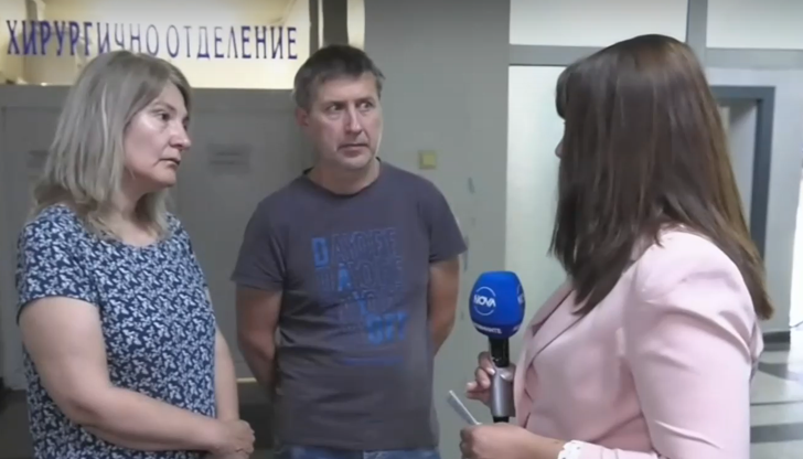 Георги остава в болница с порезна рана и сътресение на