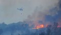 Военен хеликоптер влезе в битката срещу огъня в Рила